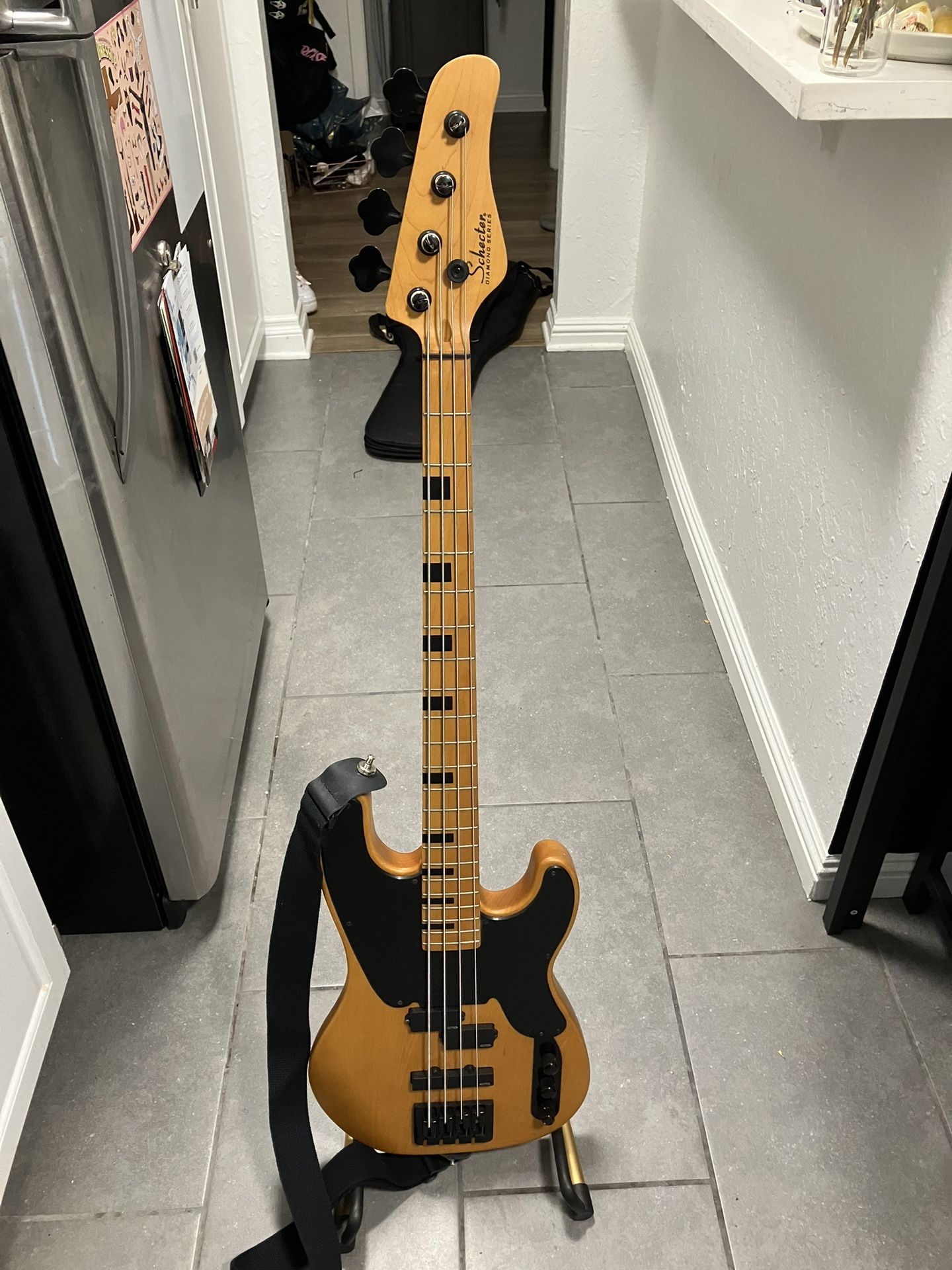 Schecter Guitar Model-T Session Electric Bass Guitar