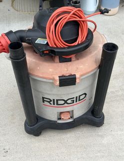 RIDGID 16 Gallon 6.25 HP Wet/Dry Shop Vacuum w/ Blower - Complete Set