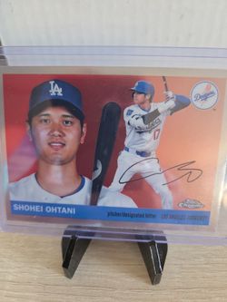 Dodgers  Shohei  Ohtani  Insert  Card