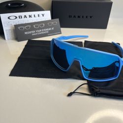 Blue Oakley Sutro sunglasses 