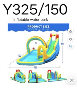 Inflatable water park