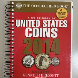 2014 Whitman Official Red Book- Guide Book Of U.s. Coins 