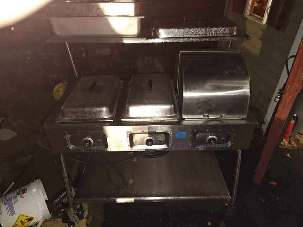 Vollrath Model 1016 3 Pan Steam Table