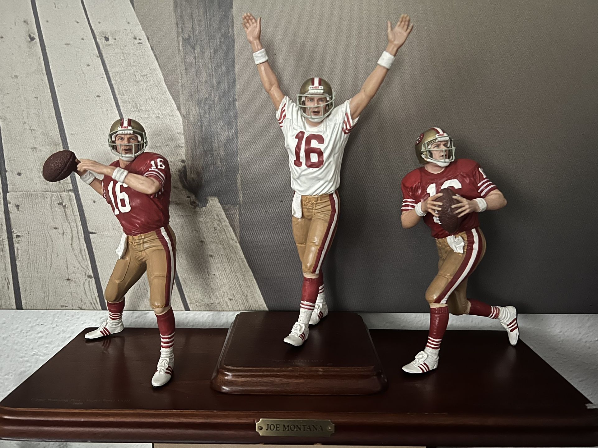 49er Joe Montana Collector Memorabilia