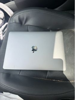2019 MacBook Pro with touchpad above keyboard