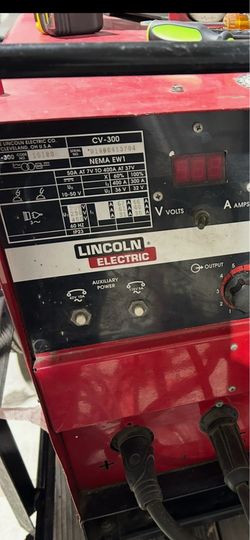 Lincoln Welder with New Welding Gun
