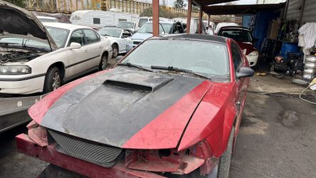 1999 to 2004 Ford Mustang Hood With Scoop