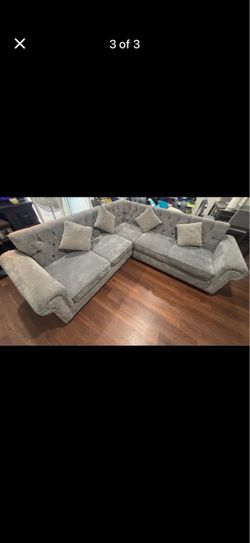 Gray Sectional Sofa