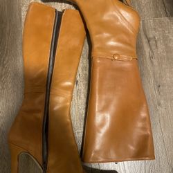 Charles David Leather Boots 