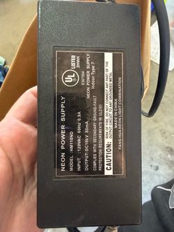 Neon power supply