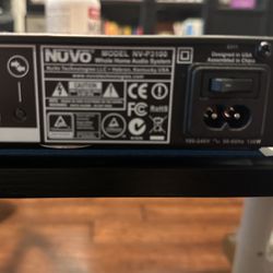 Nuvo  Whole Home Audio System Player NV-P3100 And wireless zone player NV-P100