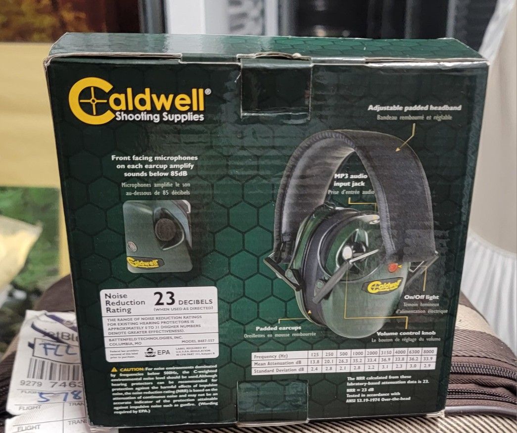 Caldwell E-Max Low Profile Electronic Hearing Protection
