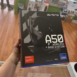 ASTRO Gaming A50 Wireless + Base Station for PlayStation 5, PlayStation 4 & PC - Black/Silver Brand 