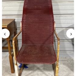 Lloyd Loom Chair MCM NOW $25 NEED IT GONE 