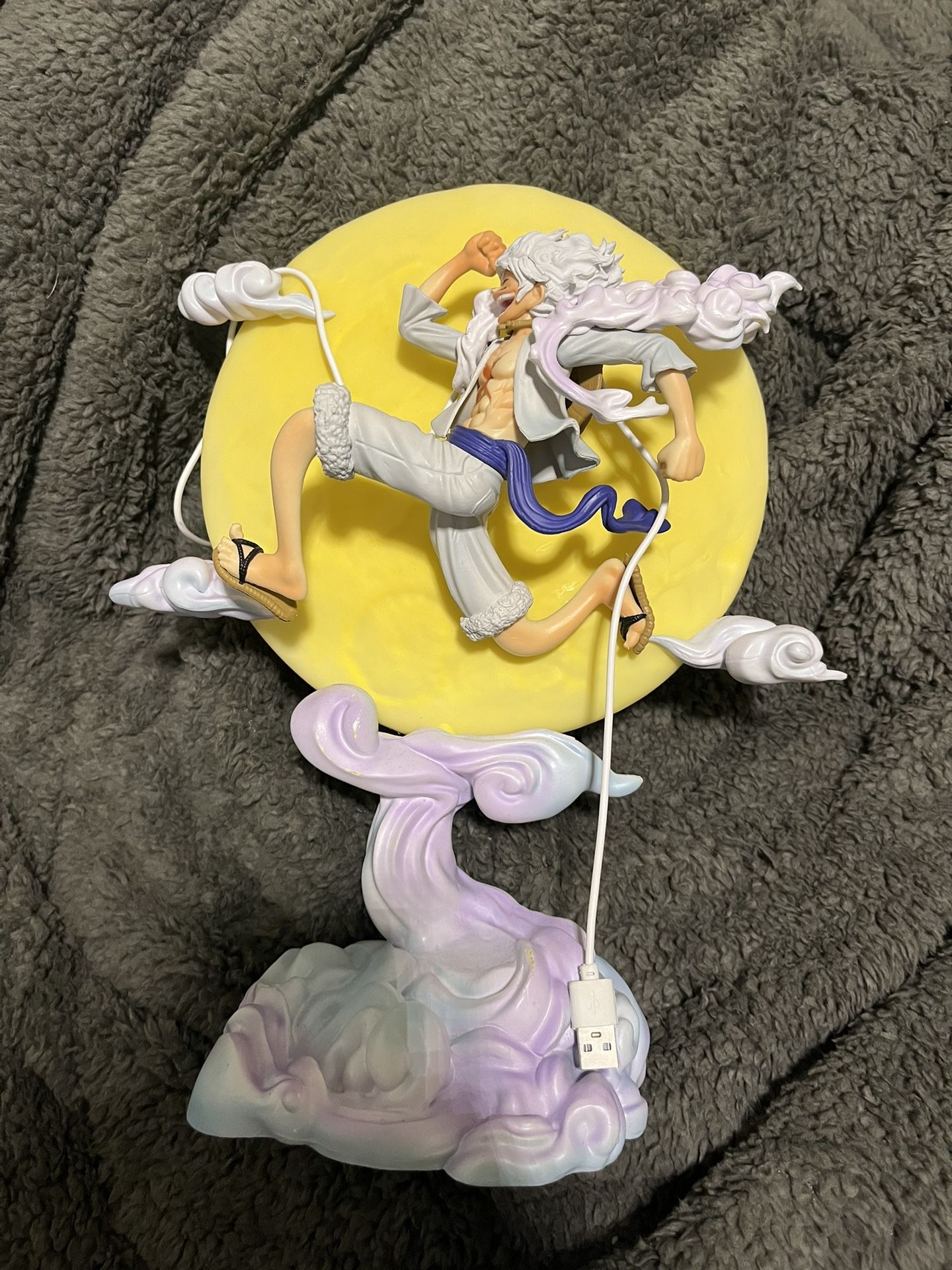 luffy gear 5 figure lamp