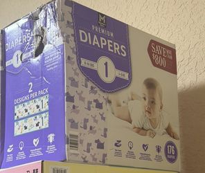 Sams Club Diapers Sz 1