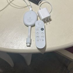 Chromecast with google tv.