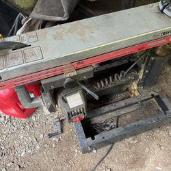 10 Inch Sears Craftsman Radial Saw With Stand