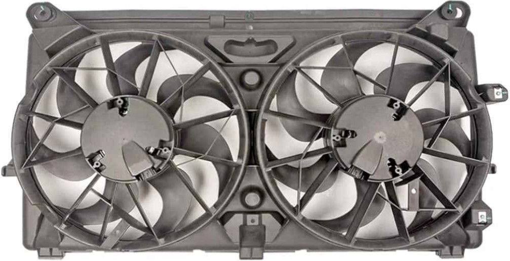 New Replacement Dual Radiator & Condenser Cooling for GMC Sierra 2005-2014 (3293)
