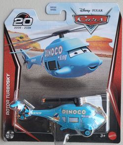Disney Pixar Cars Mattel Rotor Turbosky Die-Cast Helicopter