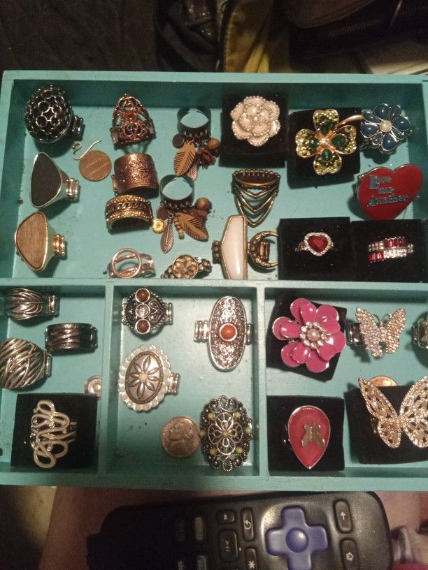 New In package Paparozzi Rings!!! One Size Fits All $7each . Each Ring Sold Separately