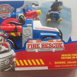 Paw Patrol Chase Fire Rescue Cruiser 🚒🐾 (2 Available) NEW
