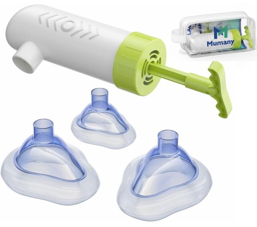 Portable Suction Rescue Device,Choking Rescue Device First Aid Kit for Kids and Adults, Portable Airway Suction Device for Children and Adults-Home Ki