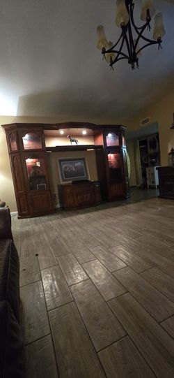 Mueble De Madera Para Sala $300