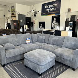 SOFA  SEXIONAL GRIS