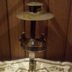 Vintage Sarreid Brass Lantern 