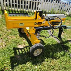 DEWALT
28 Ton 196cc 6.5HP Kohler Engine Horizontal/Vertical Full Beam Hydraulic Log Splitter, Auto Return/Integrated Log Cradle
