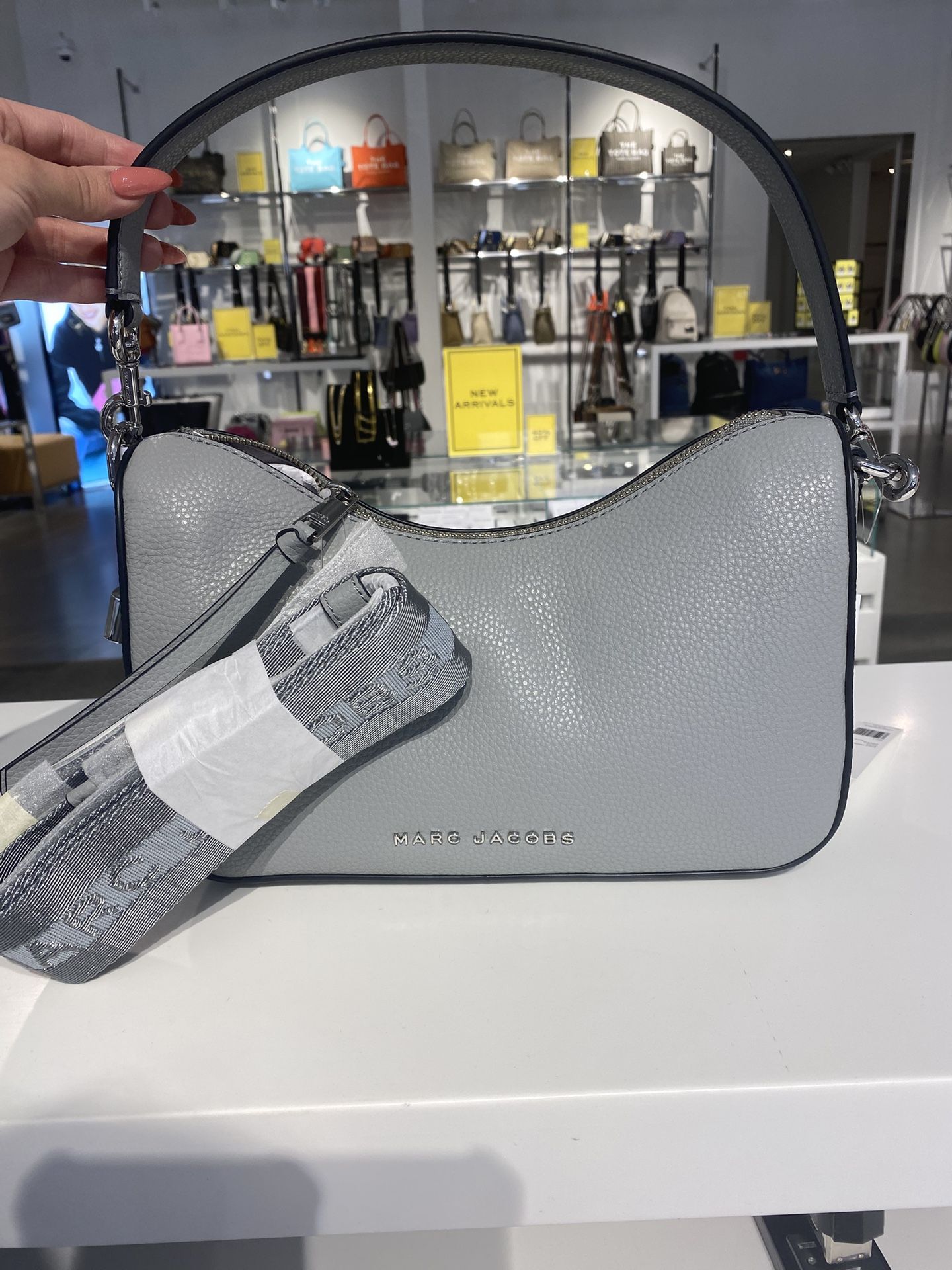 New & Authentic Marc Jacobs Drifter in Rock Grey