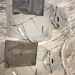 Fear Of God Essentials Hoodie Pullover Premium Overweight Fleece 