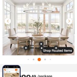 ZJVAIVE
12-Light Vintage White