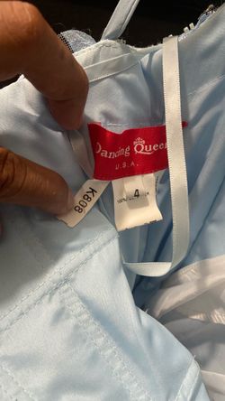 Dancing Queen USA Light Blue Dress Size 4