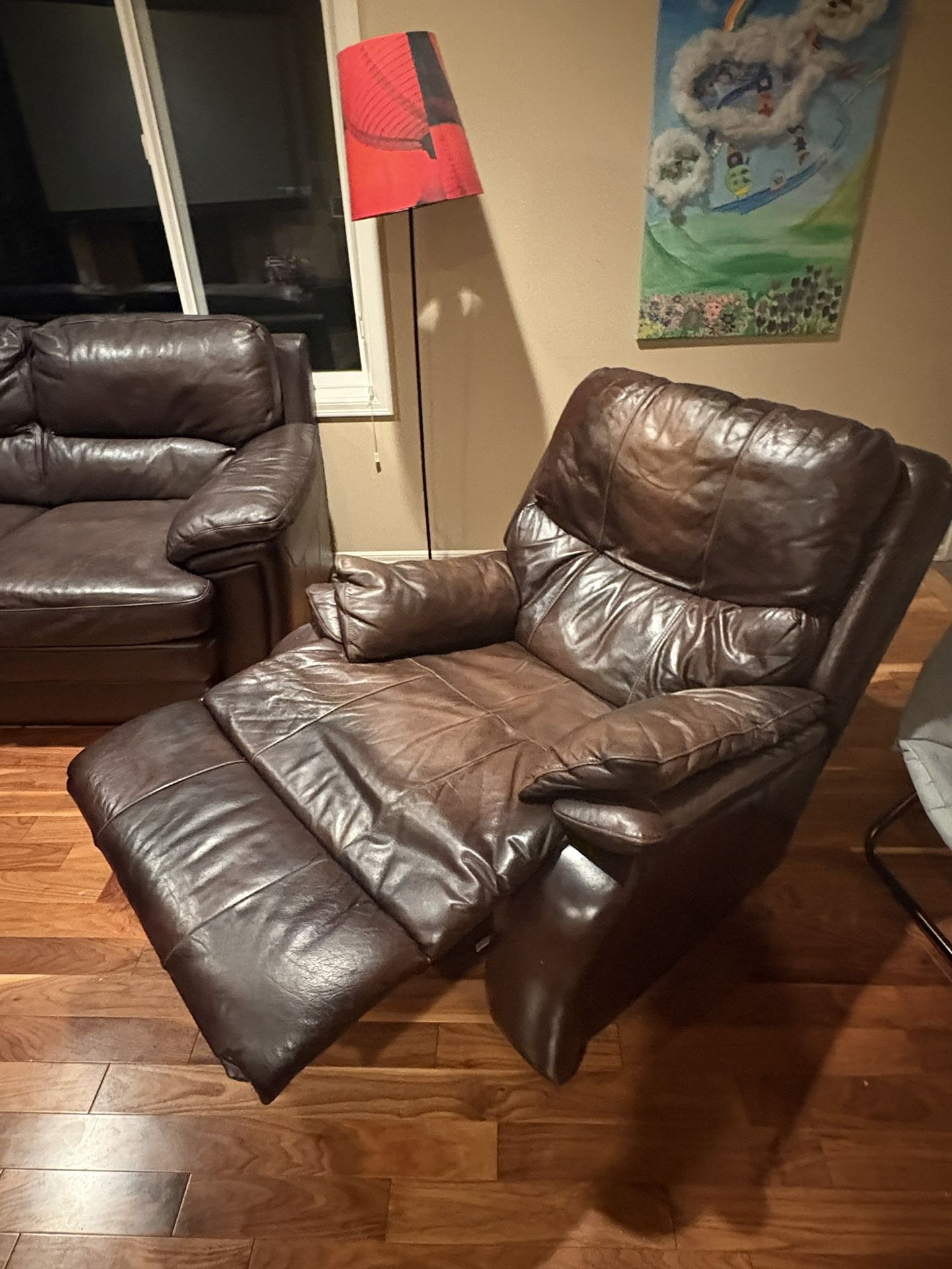 Leather Soft Recliner