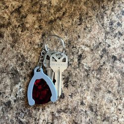 Guitar Pick Keychain