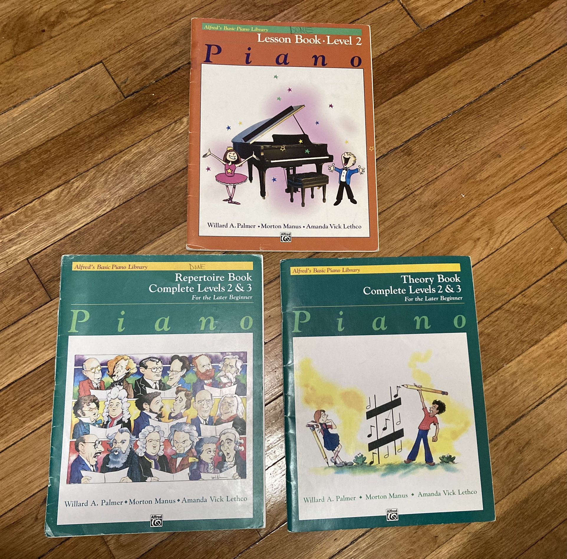 Piano Learning Books For Kids!!