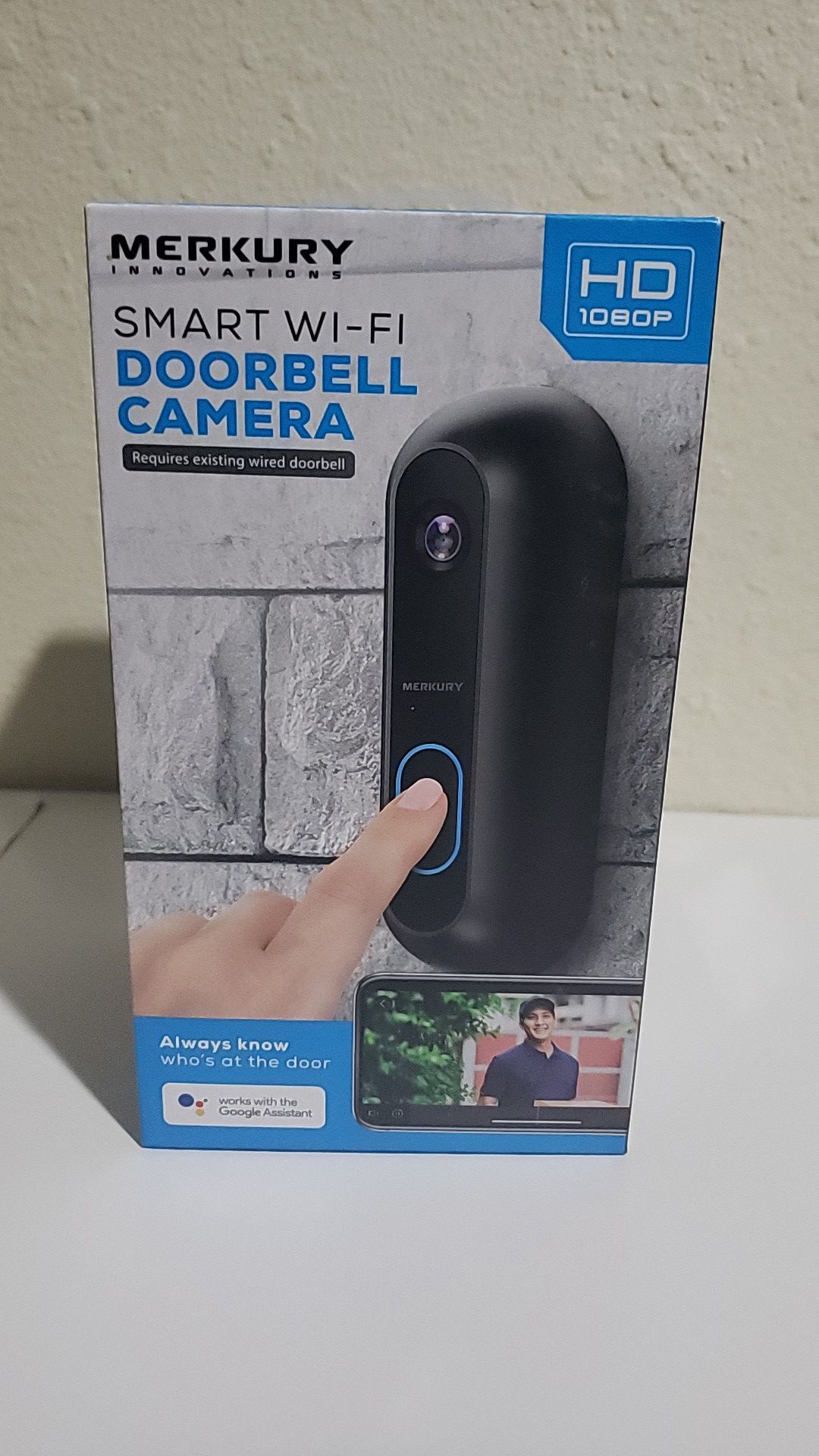 Mercury innovations smart wifi doorbell camera