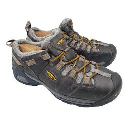 KEEN Mens Utility ASTM F2413-11 Steel Toe Safety Low Work Hiking Shoes Sz 9.5 EE