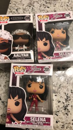 SELENA AND AALIYAH POPS IN OK CONDITION ALL FOR $30 VISALIA