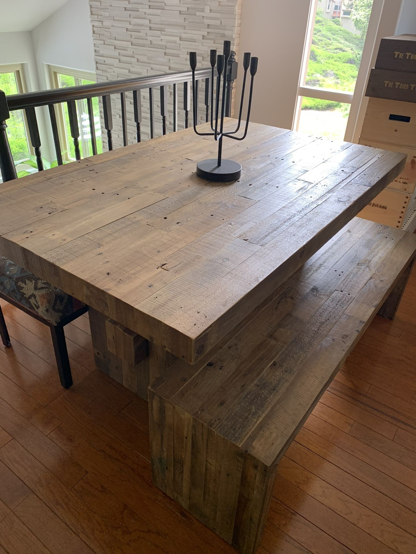 Emmerson reclaimed 2024 wood dining table