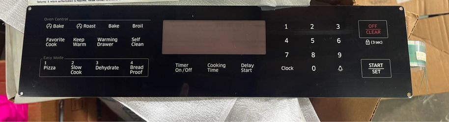 Samsung range display brand new