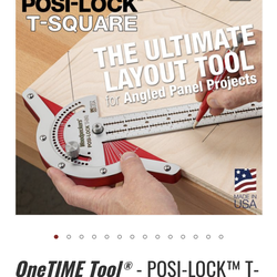 Woodpeckers T Square with angles