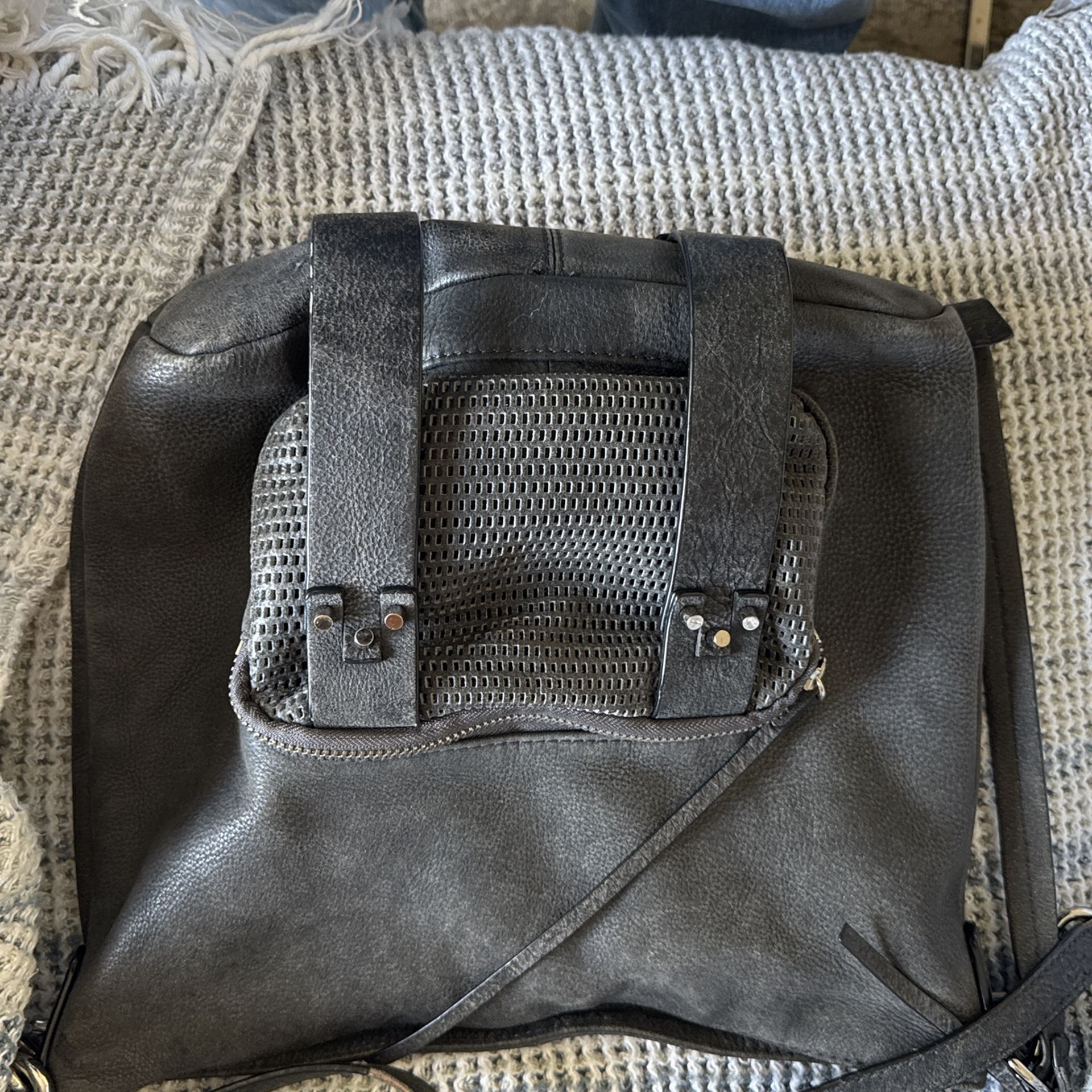 She + Lo Leather Hobo Bag