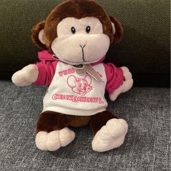 ChuckE Cheese’s Monkey 11”inches