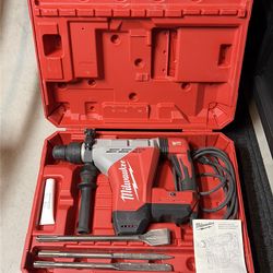 Milwaukee 1 3/4” sds hammer drill
