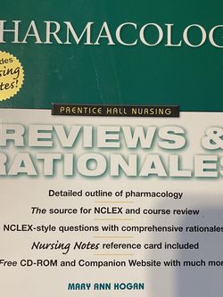 Pharmacology: Reviews and Rationales Textbook