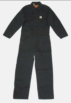LEVI'S WORKWEAR STAY LOOSE COVERALLS Pirate Black Twill DARK GREY
