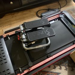 Foldable Treadmill And Stair Stepper